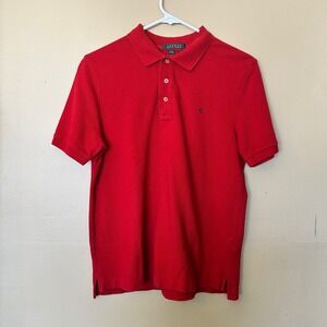 Lauren Ralph‎ Lauren Red Polo Top Woman's M | Woman's Golf Polo